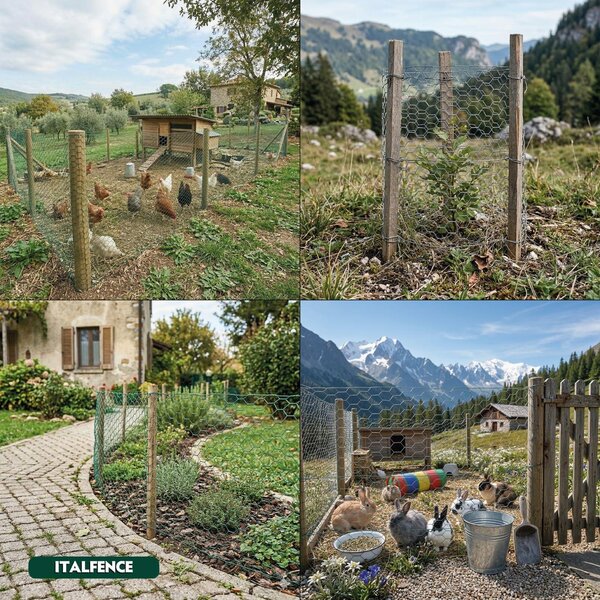 Zinkovaný ocelový plot, šestihranný, spirálovitě vinutý, délka 25 metrů, výška 100 cm