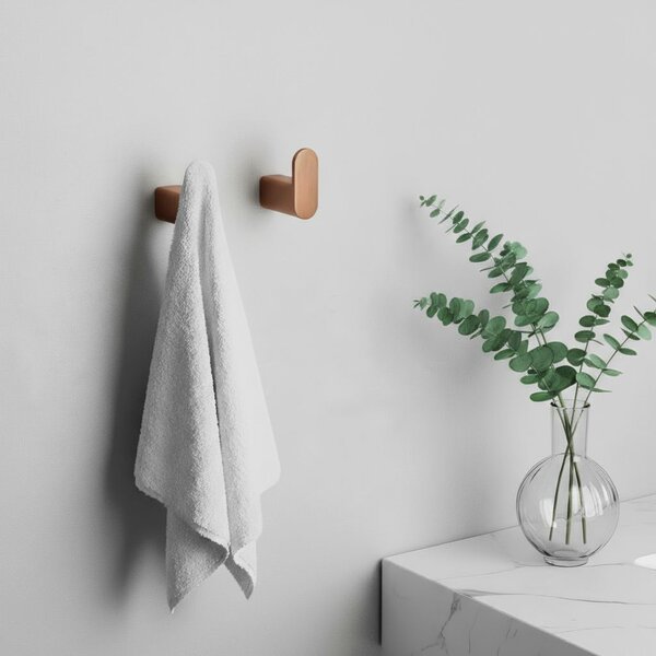 Sada koupelnových doplňků Mati Brush Copper 4 díly