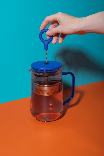 Čajová konvice se sítkem La Cafetière Gyro Blue 1,25 l