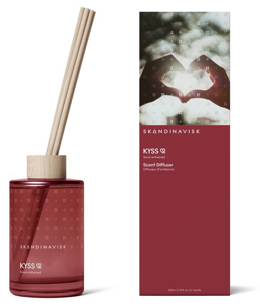 Vonný difuzér KYSS (polibek) – 200 ml