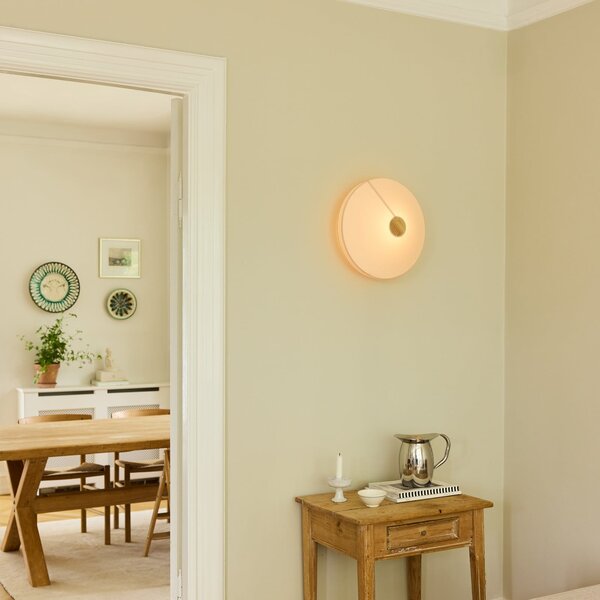 Stropní Lampa Halo Design, PARIS, stmívatelné, Béžová, Obývací pokoj, Tkanina / Textil, Design
