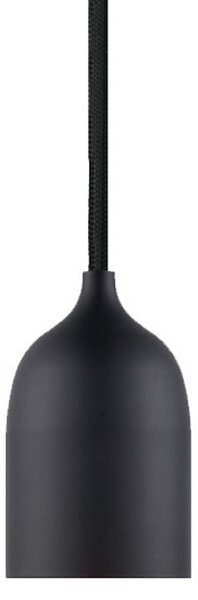 Závěsná svítidlo Halo Design, CLASSIC, stmívatelné, Černá, Obývací pokoj, Hliník