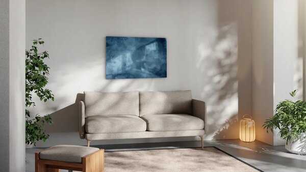 ALLboards METAL MB96_00097 Magnetická kovová tabule zamračená obloha 90x60 cm