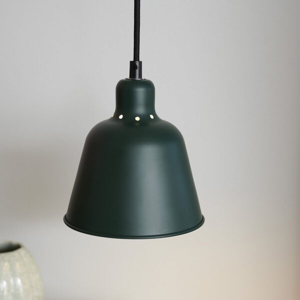Závěsná svítidlo Halo Design, CARPENTER, stmívatelné, Zelená, Obývací pokoj, Kov, Design