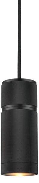 Závěsná svítidlo Halo Design, HALO, stmívatelné, Černá, Obývací pokoj, Hliník, Design