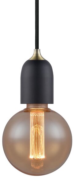 Závěsná svítidlo Halo Design, CLASSIC, stmívatelné, Černá, Hliník, Design