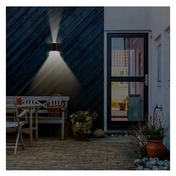 ECOLIGHT LED fasádní svítidlo IP65 - 7W - 360lm - antracit