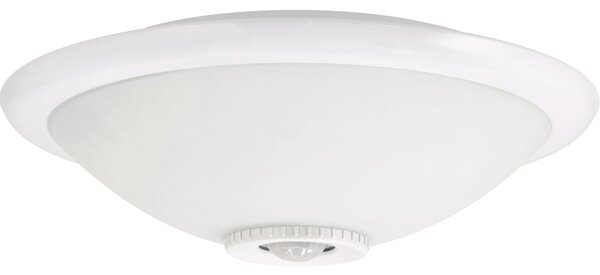 ECOLIGHT LED stropní svítidlo 2xE27 s pohybovým senzorem - sklo