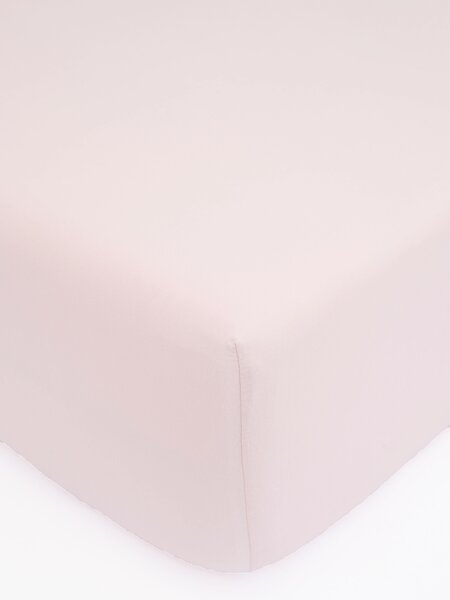 MK Lůžkoviny Jersey prostěradlo do postýlky Classic 60 x 120 cm – starorůžová