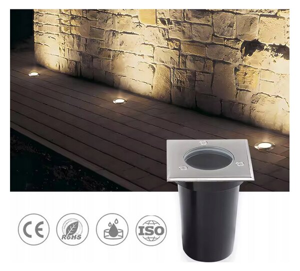 BERGE LED příjezdová lampa IP65 - GU10 - 230V