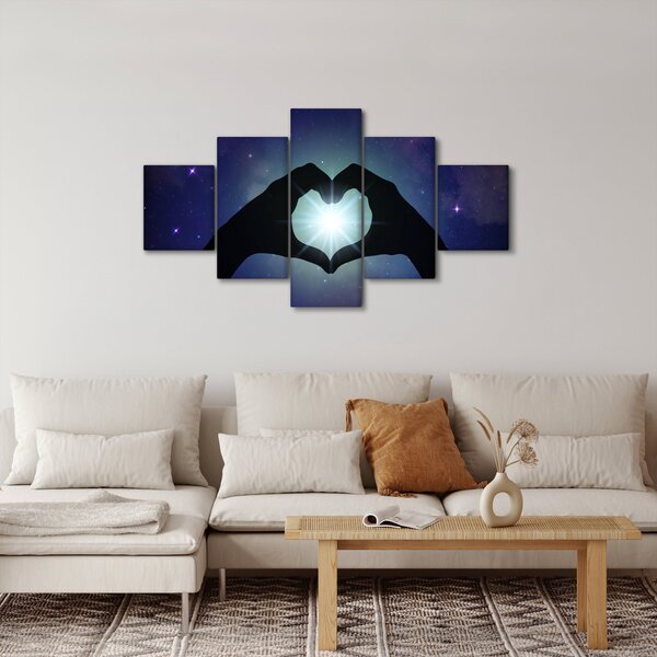 Obraz - Symbolická láska (125x70 cm)
