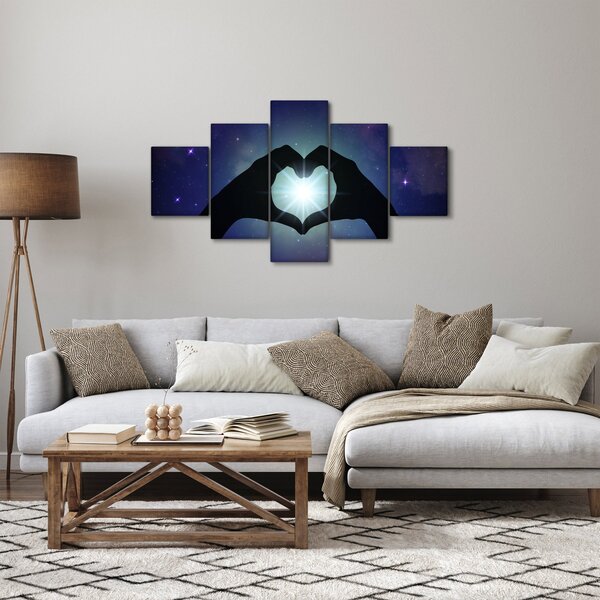 Obraz - Symbolická láska (125x70 cm)