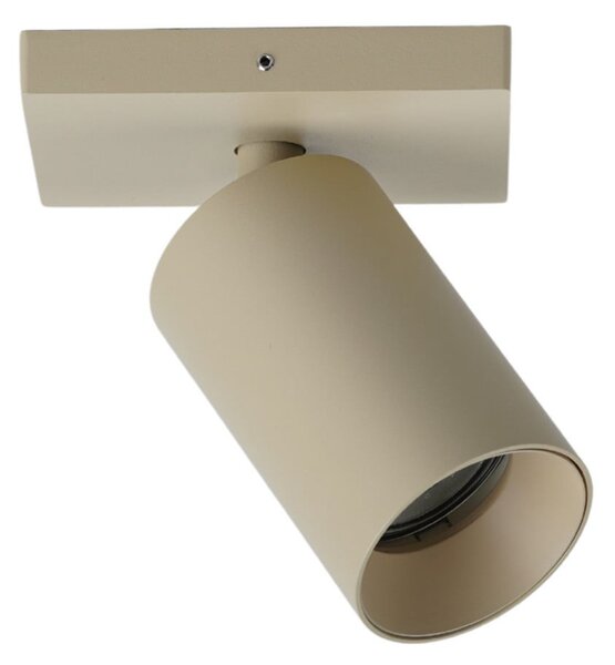 Stropní Lampa ANTIDARK, SpotOn1, stmívatelné, Béžová, Obývací pokoj, Kov, Moderní