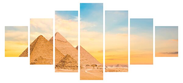 Obraz egyptských pyramid (210x100 cm)