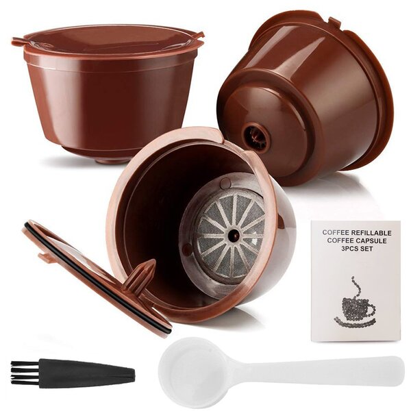 3 x opakovaně použitelné kávové kapsle Dolce Gusto