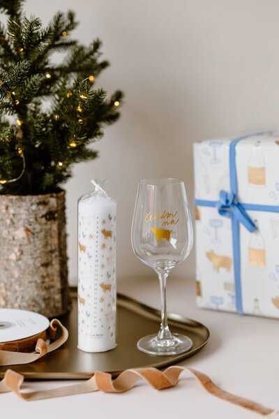 Adventní svíčka Zlaté prasátko