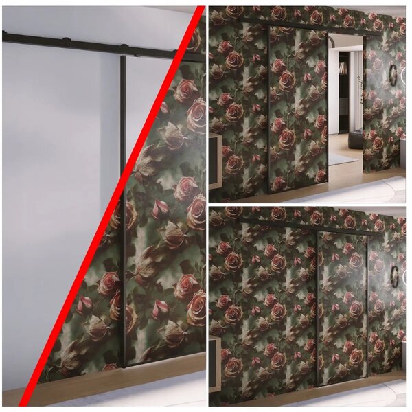 Posuvné dveře k malování / tapetování HS-45 PAINTER 60