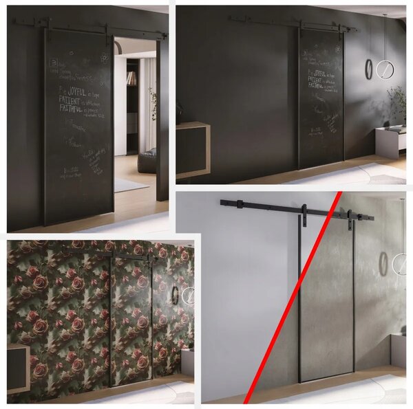 Posuvné dveře k malování / tapetování PAINTER LOFT 60