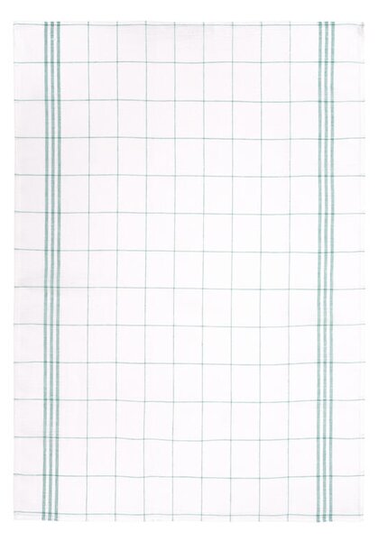 Utěrka KARO - set 10 ks zelená 50 x 70 cm