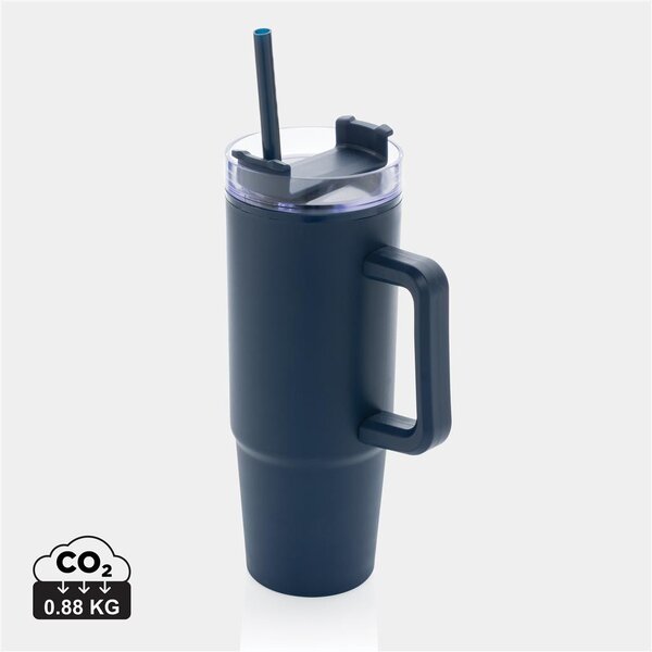 Velký cestovní hrnek Tana, 900ml, XD Design, modrý