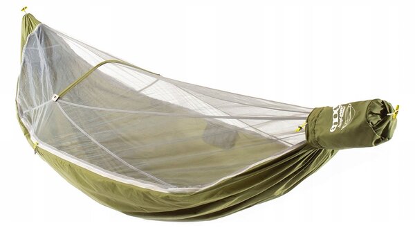 Houpací síť s moskytiérou JungleNest Hammock evergreen ENO