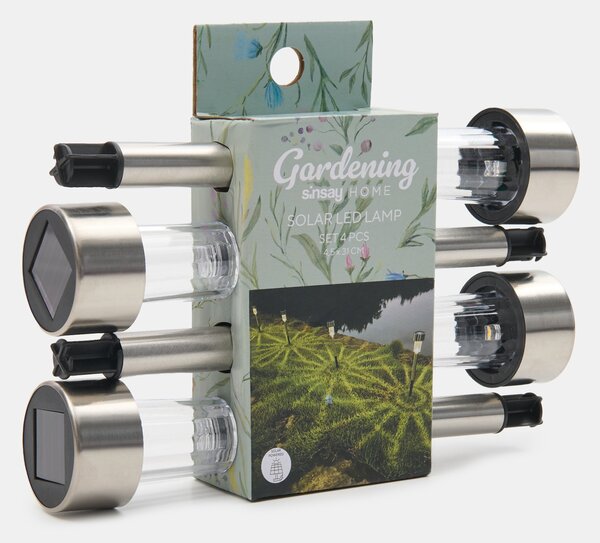 Sinsay - Solární LED světla 4 pack - sříbrná