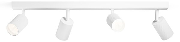 Wyatt LED bodové svítidlo 4×5W, AC 220–240, bílá