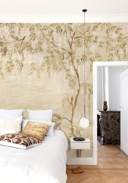 Vliesová fototapeta na zeď, Rozkvetlá Vistárie, DG4PAT1011-260, Wall Designs IV, Khroma by Masureel