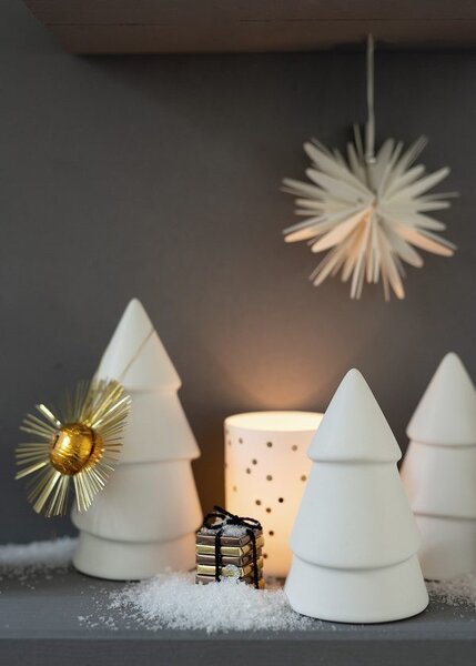 DBKD Keramický stromek Narrow Small - White DK140