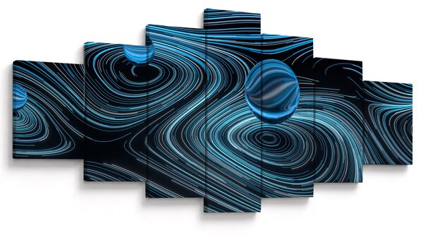 Abstraktní obraz (210x100 cm)