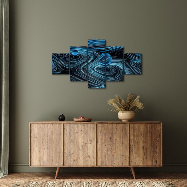 Abstraktní obraz (125x70 cm)