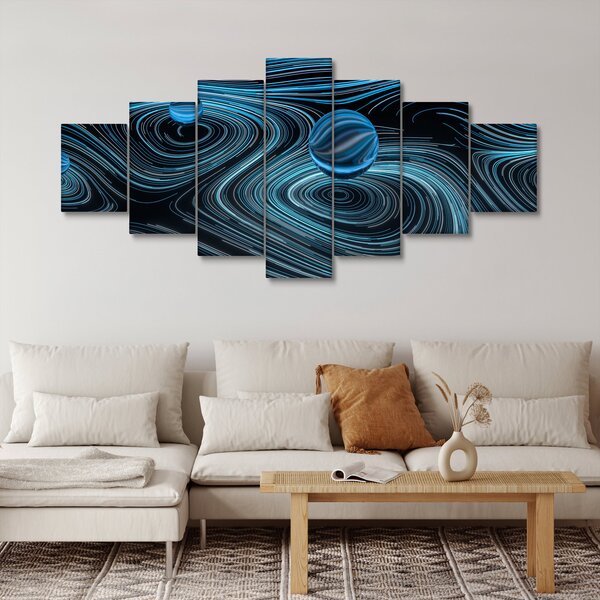 Abstraktní obraz (210x100 cm)