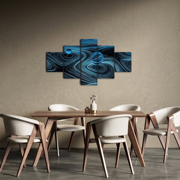 Abstraktní obraz (125x70 cm)