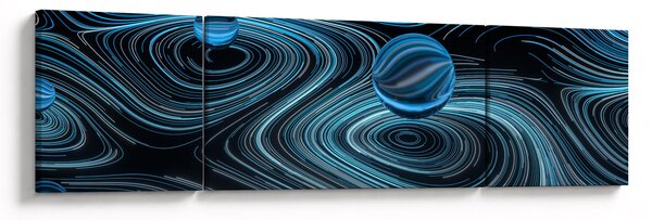 Abstraktní obraz (170x50 cm)