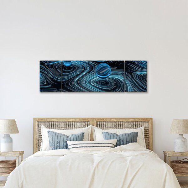 Abstraktní obraz (170x50 cm)