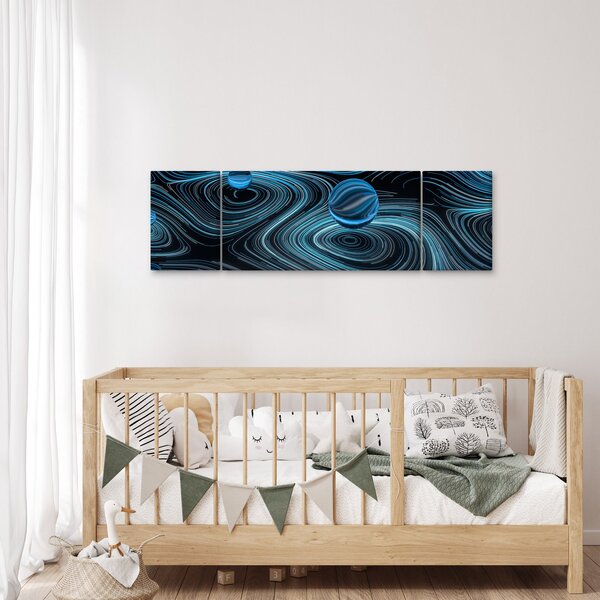 Abstraktní obraz (170x50 cm)