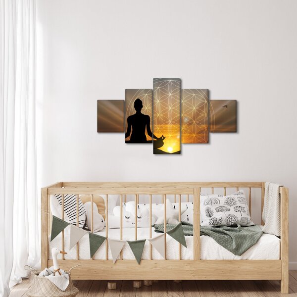Obraz meditace (125x70 cm)