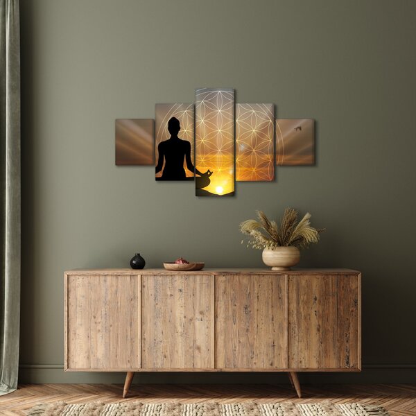 Obraz meditace (125x70 cm)
