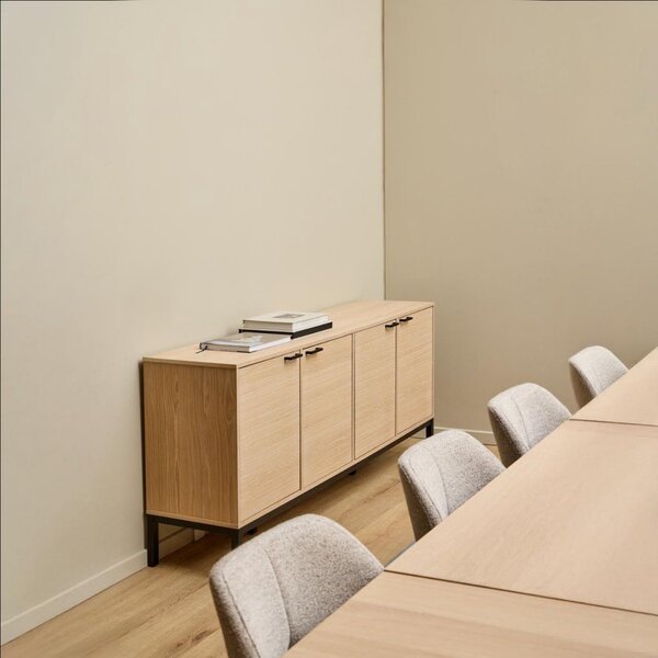 Actona Komoda Kensington 180 cm dub bělený