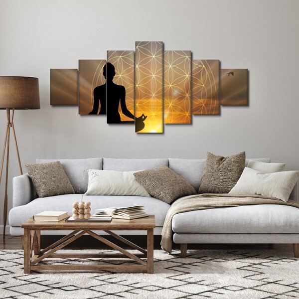 Obraz meditace (210x100 cm)