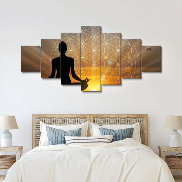 Obraz meditace (210x100 cm)