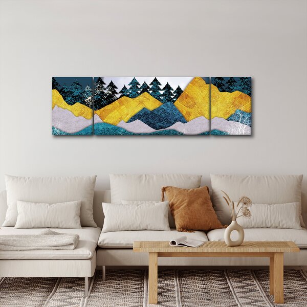 Obraz - Polární krajina (170x50 cm)