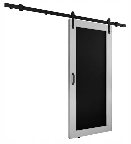 Posuvné dveře LOFT ADIO 1 bílý + černý 60