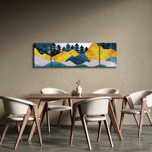 Obraz - Polární krajina (170x50 cm)