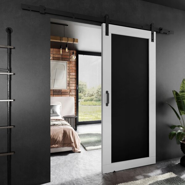 Posuvné dveře LOFT ADIO 1 bílý + černý 60