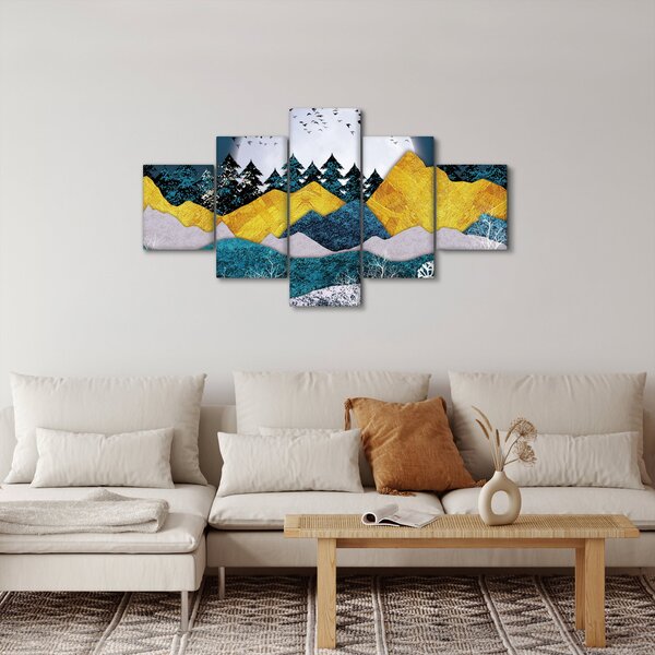 Obraz - Polární krajina (125x70 cm)