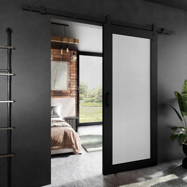 Posuvné dveře LOFT ADIO 1 černý + bílý 60