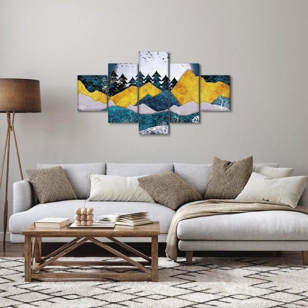 Obraz - Polární krajina (125x70 cm)