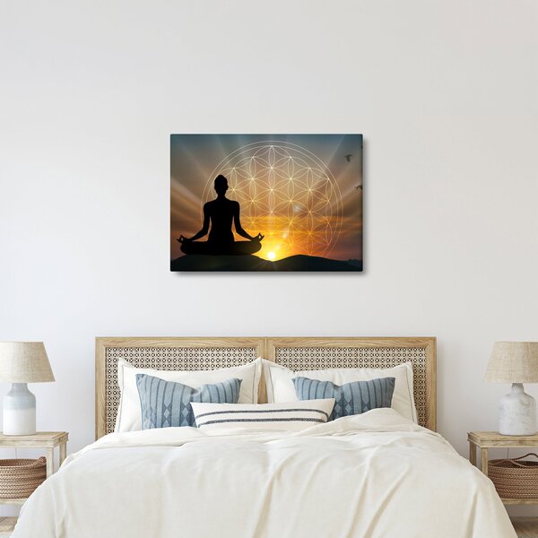 Obraz meditace (70x50 cm)