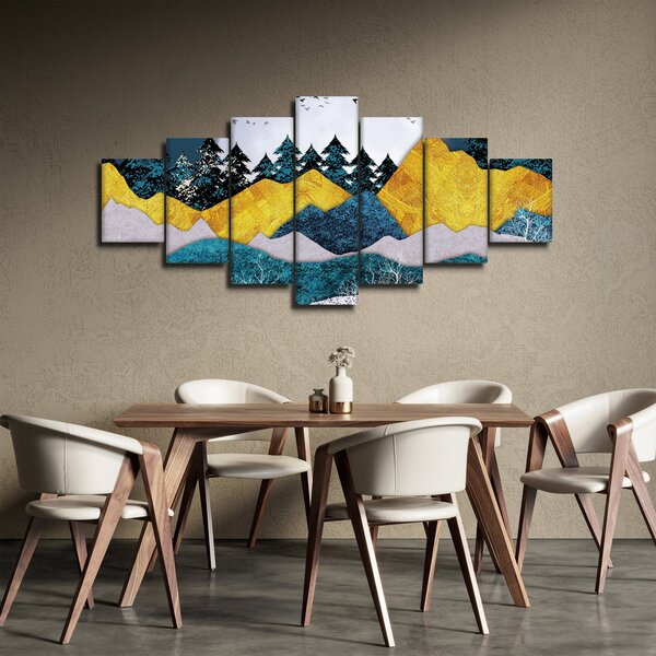 Obraz - Polární krajina (210x100 cm)